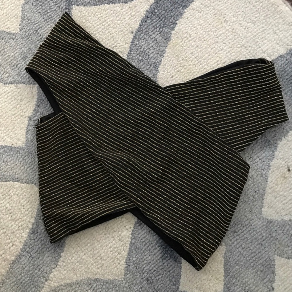 Intermix crop top